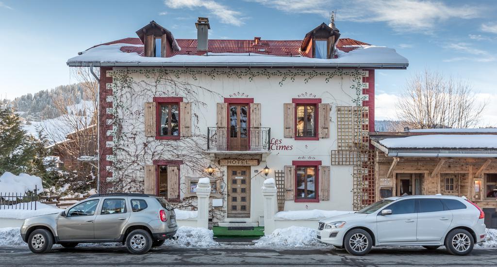 Hotel Les Cimes Megève Eksteriør billede